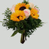 Girasoli e rose con consegna a domicilio  gratuita a Milano, Firenze, Bologna, Torino, Ancona, Roma, Rieti, Olbia, Venezia, Palermo, Trieste, Varese, Bergamo